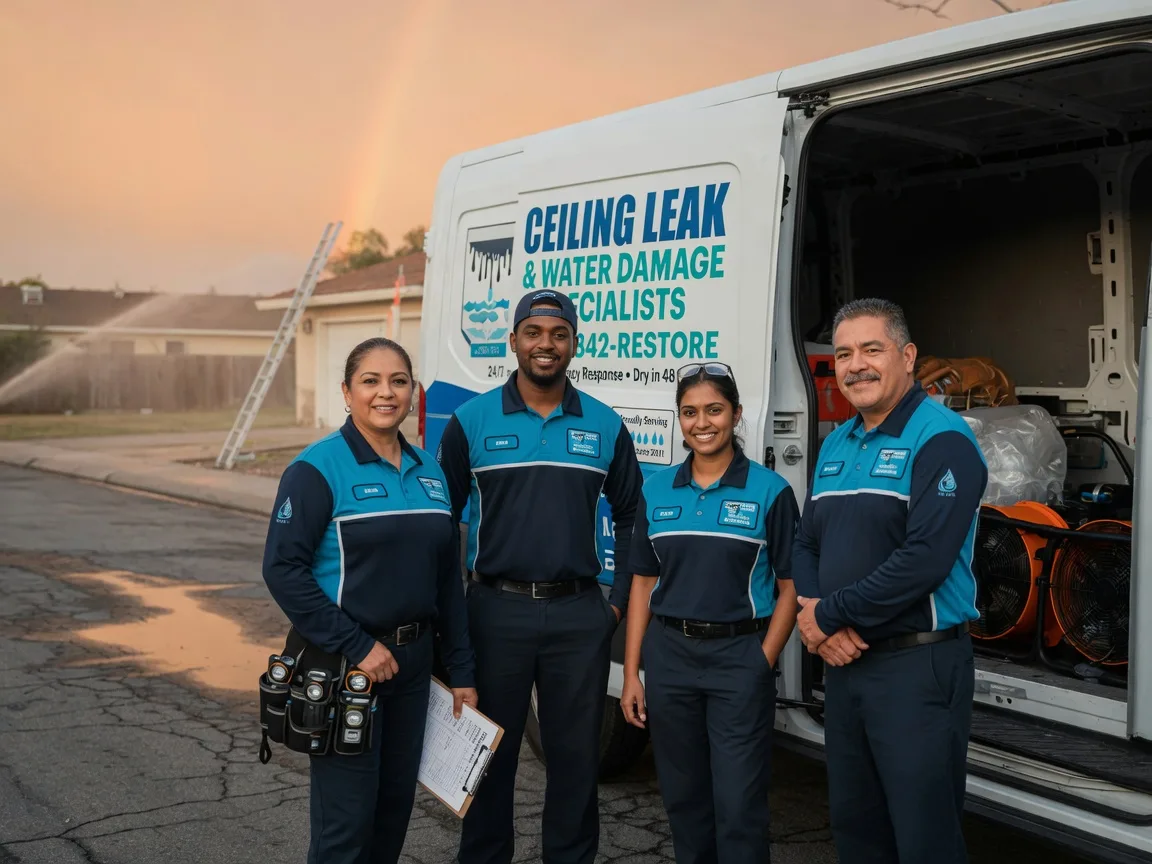 Ceiling Leak Cleanup company in Sherman, NY